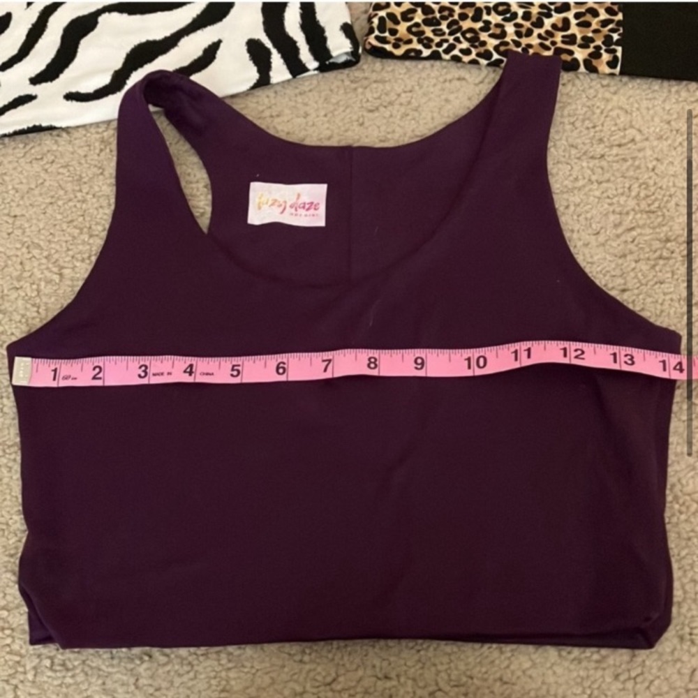 Bundle of 3, super soft crop tanks, zebra, leopard, colorblock, solid, basics - Picture 2 of 7